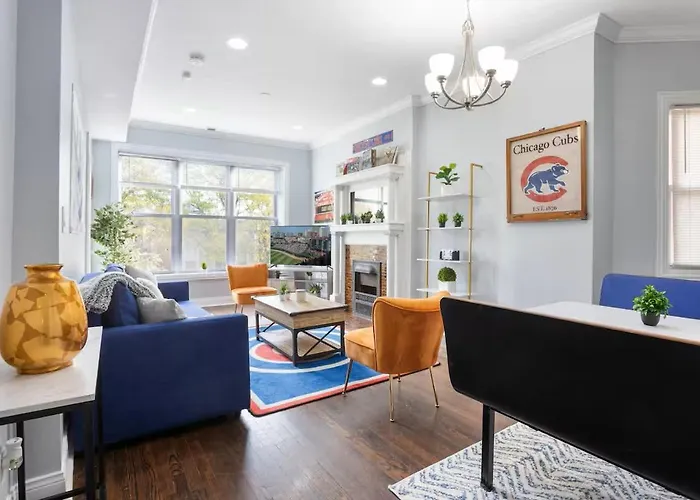 Apartamento Modern 6br House Steps To Wrigleyville Chicago